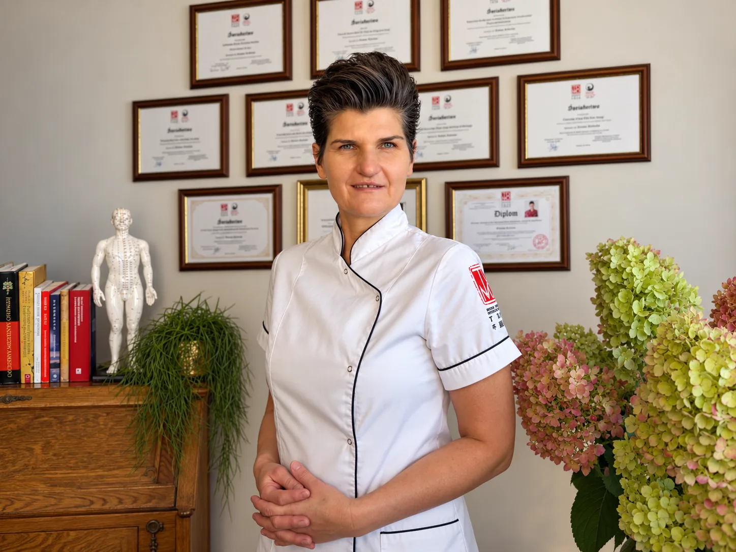 mgr Bożena Kobosko w gabinecie